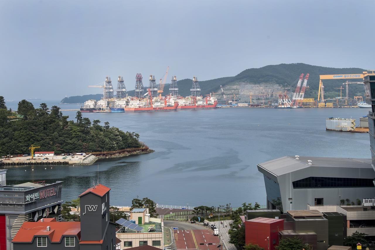 Residence Hotel K Okpo Geoje Bagian luar foto